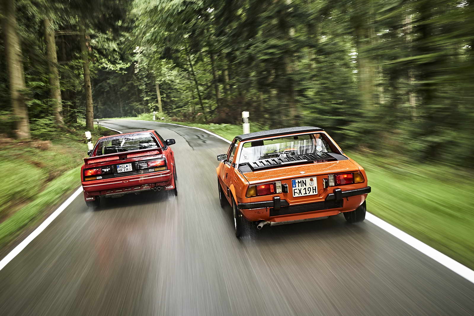 Toyota MR2 vs Fiat X 15